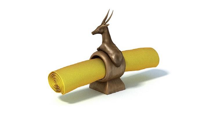 渲染模型_非洲饰品015