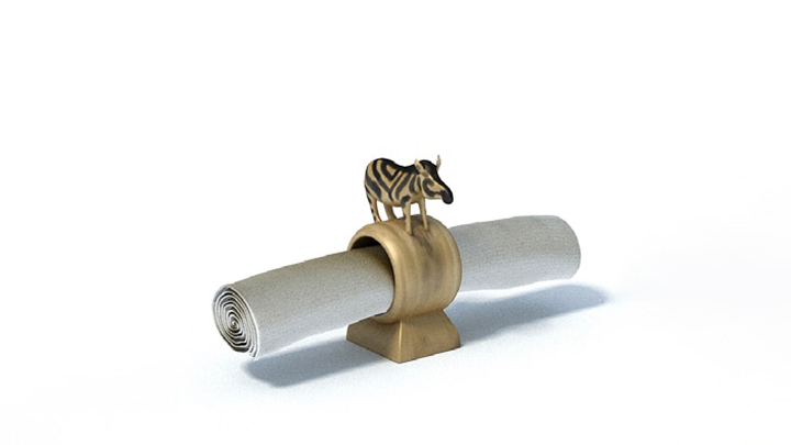 渲染模型_非洲饰品018