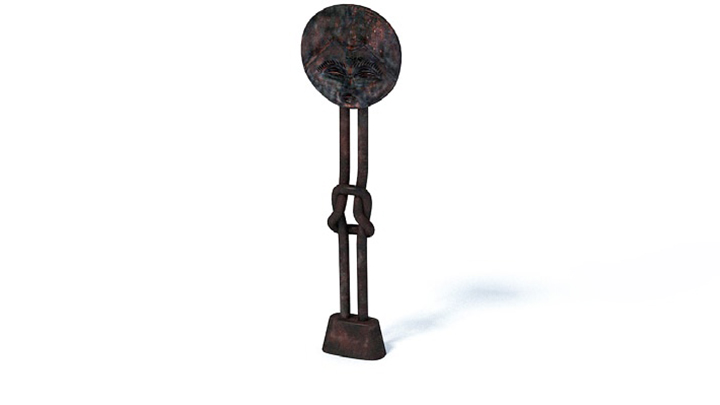 渲染模型_非洲饰品099