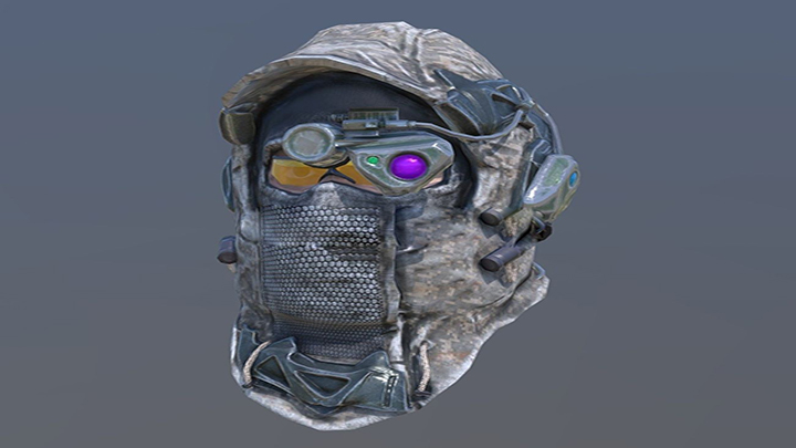 渲染模型_面具006