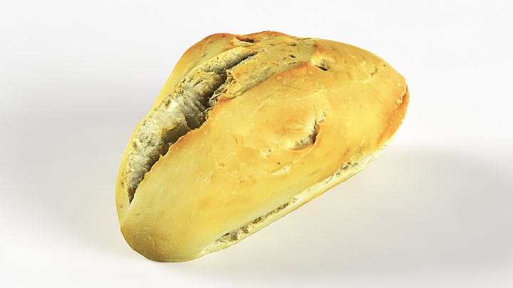 渲染模型_面包034