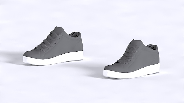 渲染模型_鞋子081