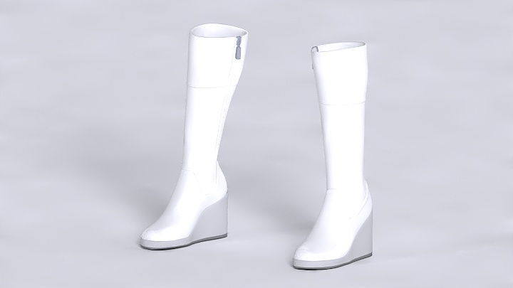 渲染模型_鞋子084