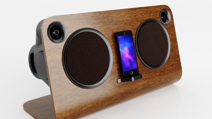 渲染模型_音响133