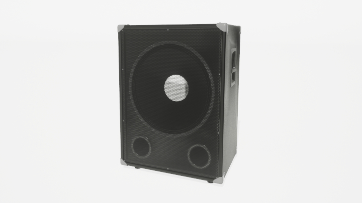 渲染模型_音响148