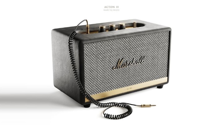 渲染模型_音响160