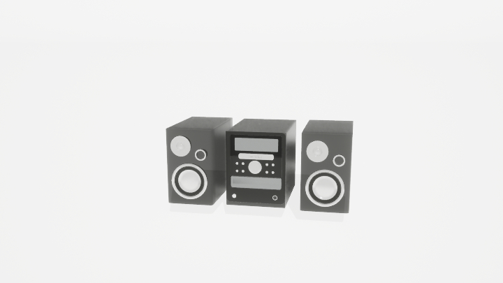 渲染模型_音响183