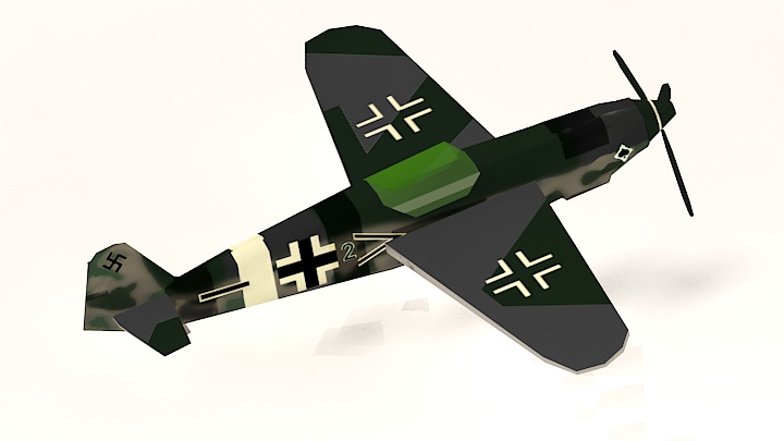 渲染模型_飞机051