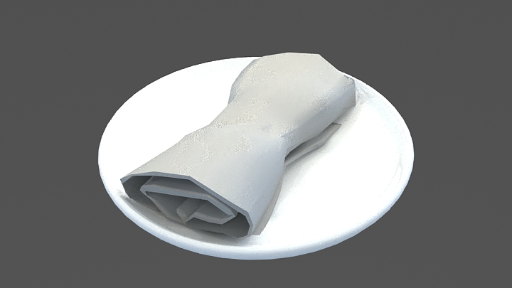 渲染模型_餐具194