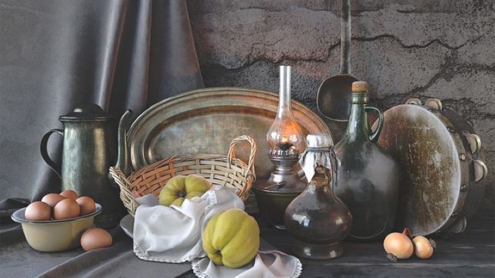 渲染模型_餐具套装012