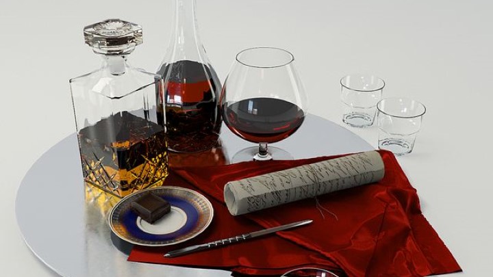 渲染模型_餐具杯具005