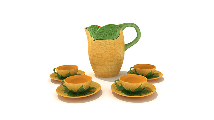 渲染模型_餐具杯盘015