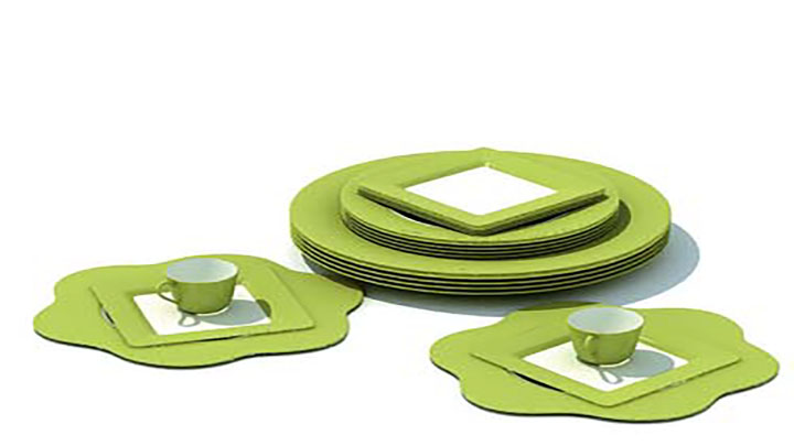 渲染模型_餐具组合005