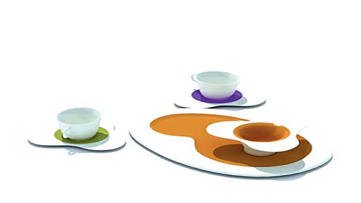 渲染模型_餐具组合006