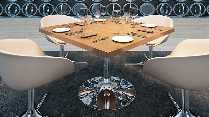 渲染模型_餐桌122