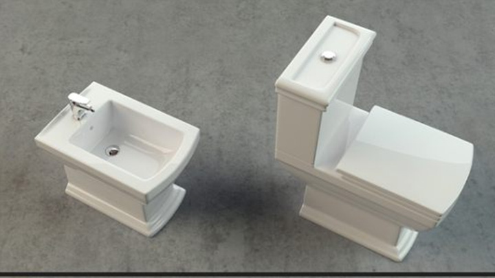 渲染模型_马桶073