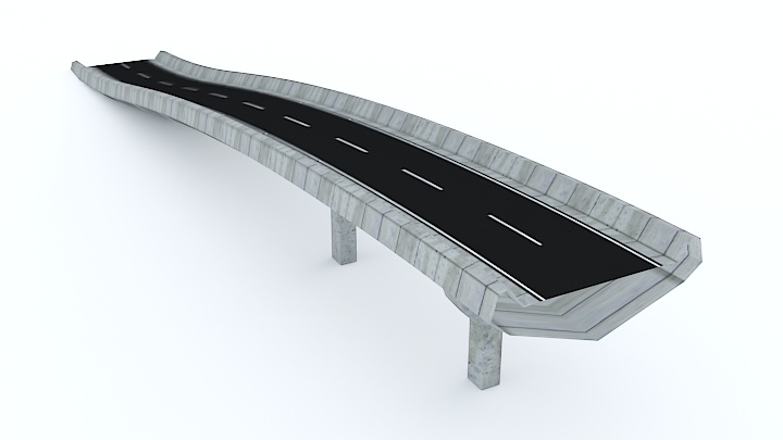 渲染模型_马路009