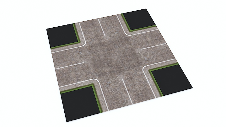 渲染模型_马路025