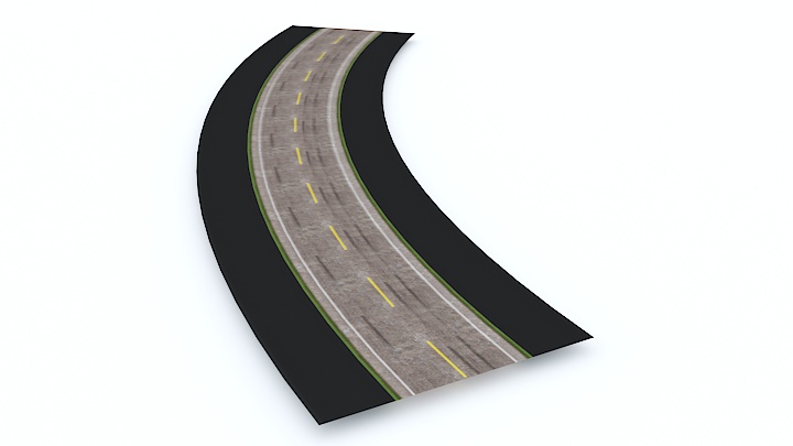 渲染模型_马路077