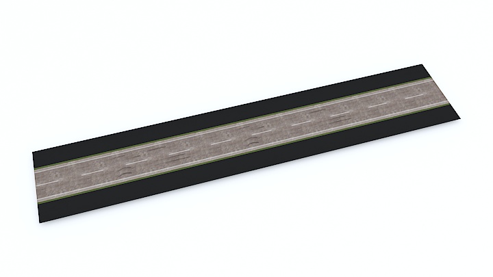 渲染模型_马路180