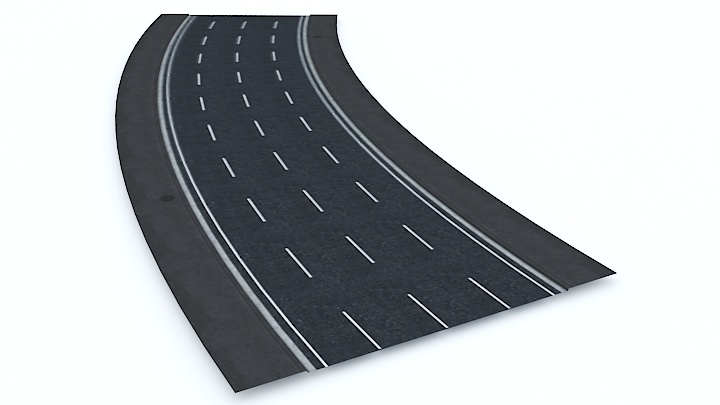 渲染模型_马路300