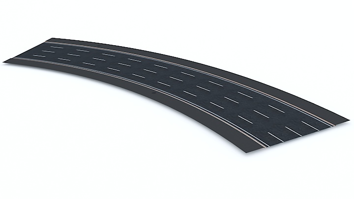 渲染模型_马路350