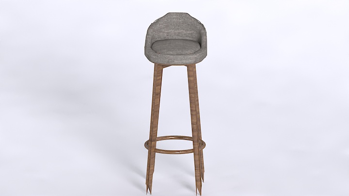 渲染模型_高吧椅005