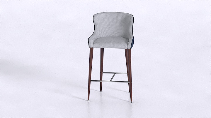 渲染模型_高吧椅007