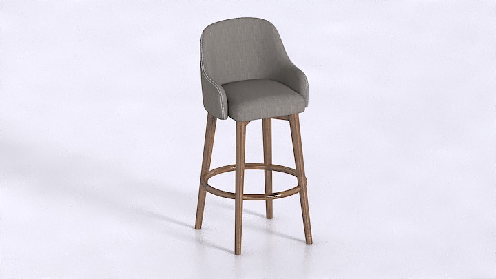 渲染模型_高吧椅033