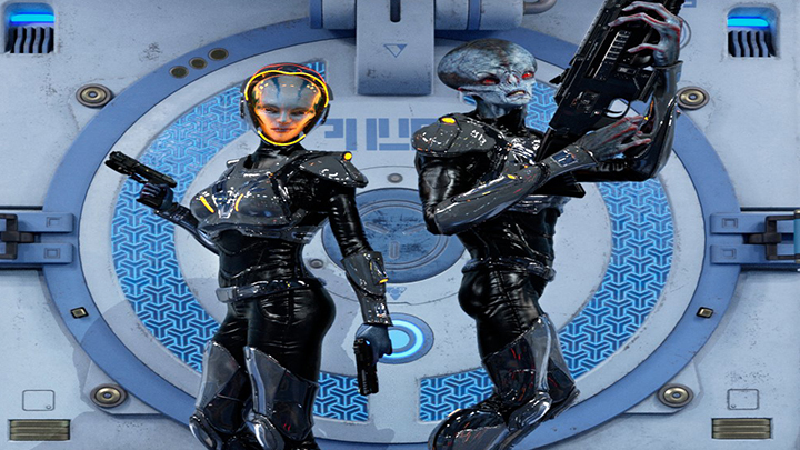 Daz3DPoser_外星战士001