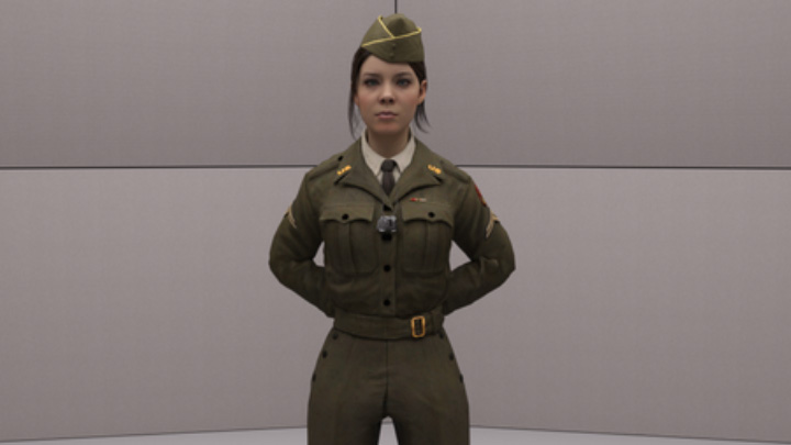 Daz3DPoser_女士兵001