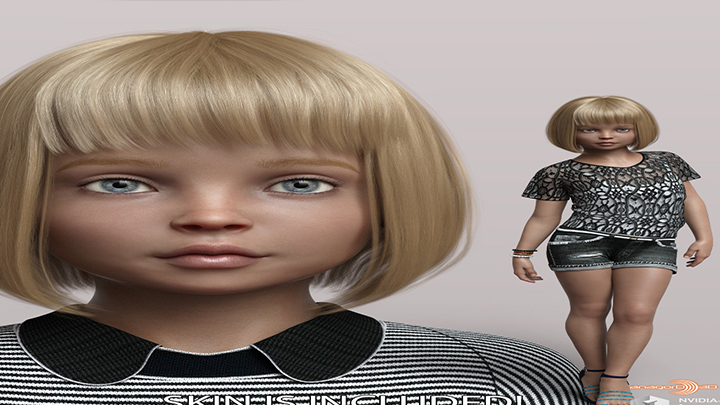 Daz3DPoser_女孩013