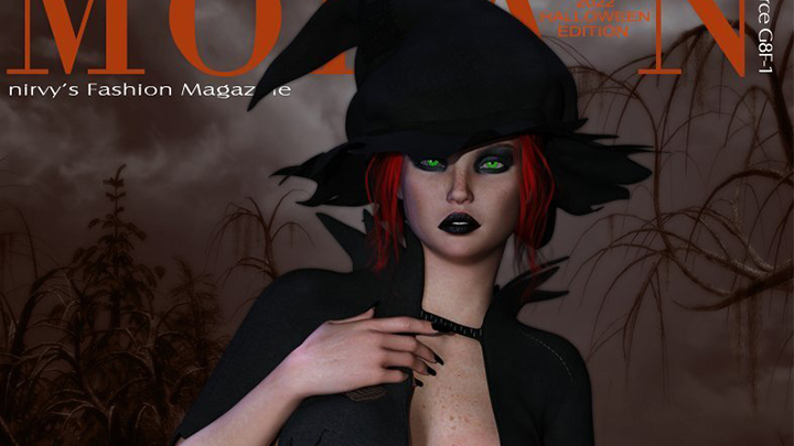 Daz3DPoser_女巫001