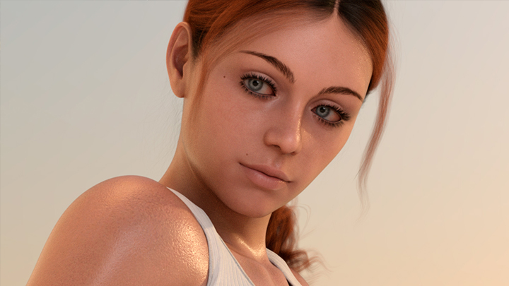 Daz3DPoser_女性人物002