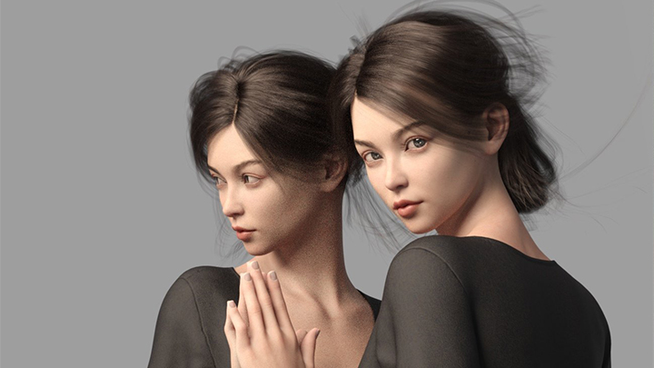 Daz3DPoser_女性人物006