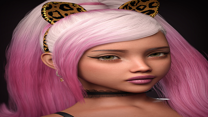 Daz3DPoser_女性人物035