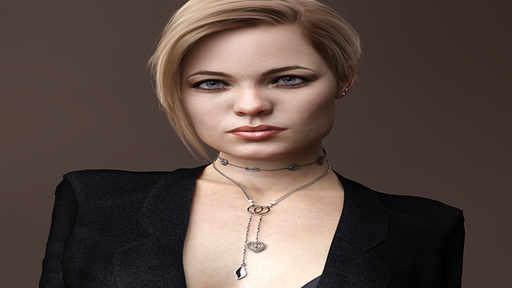 Daz3DPoser_女性人物046