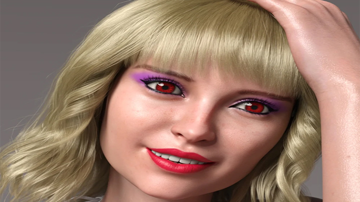 Daz3DPoser_女性人物060