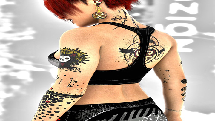 Daz3DPoser_女性人物136