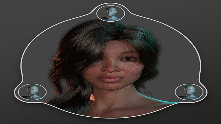 Daz3DPoser_女性人物142