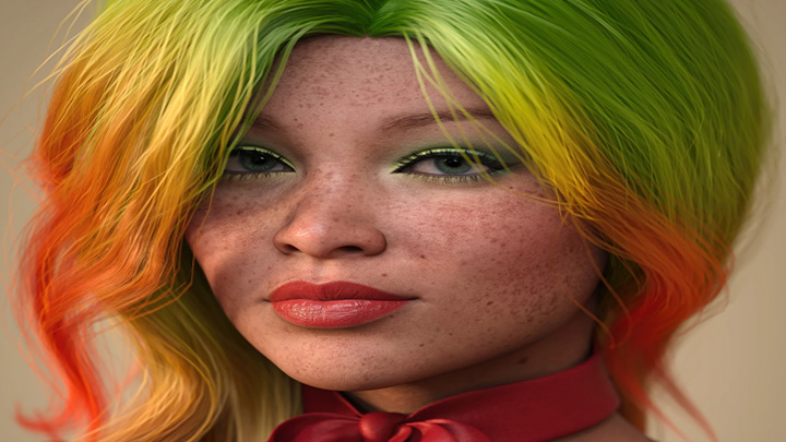 Daz3DPoser_女性人物143