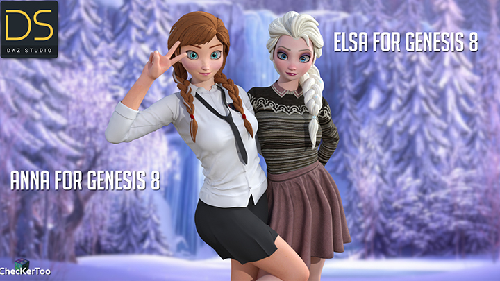 Daz3DPoser_女性人物162