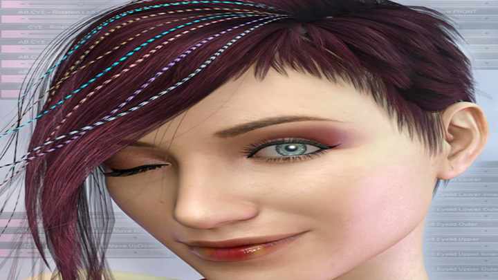 Daz3DPoser_女性人物197