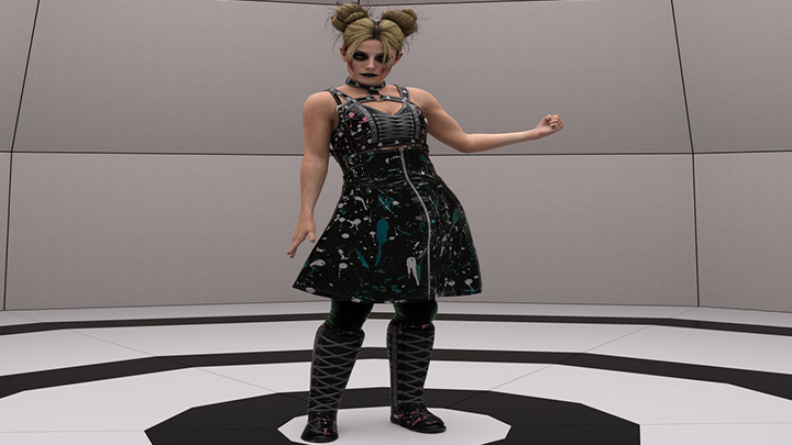 Daz3DPoser_女性人物225