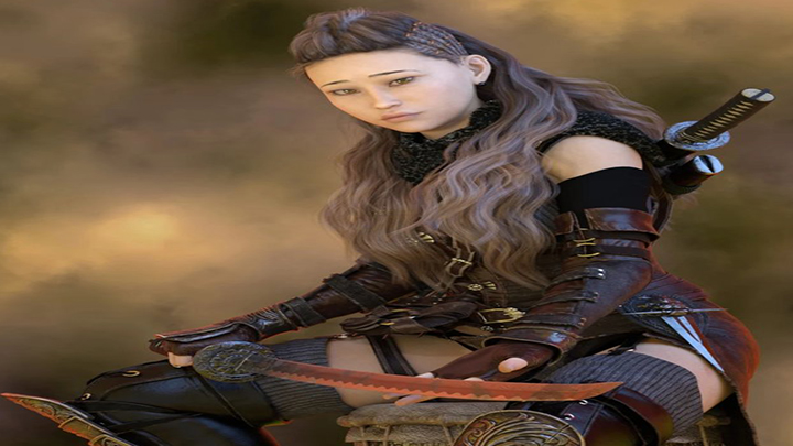 Daz3DPoser_女性人物244