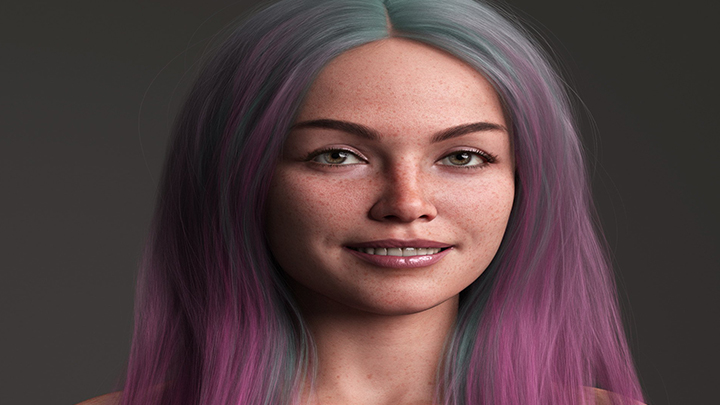 Daz3DPoser_女性人物270