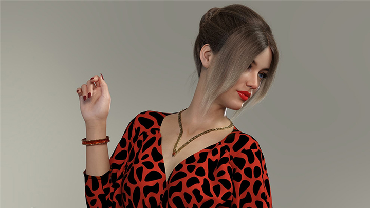 Daz3DPoser_女性角色012