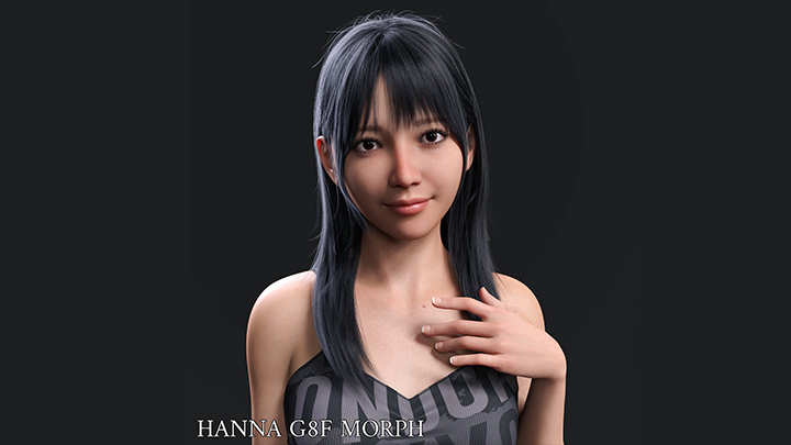 Daz3DPoser_女性角色034
