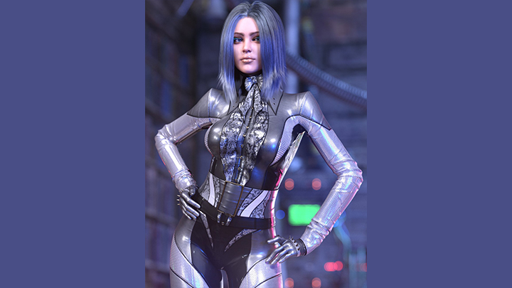 Daz3DPoser_女性角色045