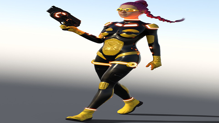 Daz3DPoser_女枪手002